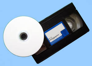 VHS auf DVD klein